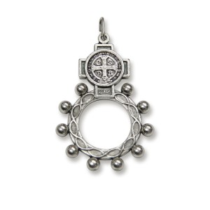 AN83260 - Dezena de Dedo São Bento Metal - Tamanho Único 5x3,5cm