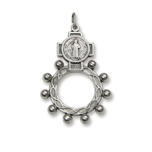 AN83260 - Dezena de Dedo São Bento Metal - Tamanho Único 5x3,5cm