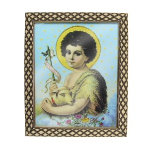 QD91417 - Quadro São João Batista - 23x28cm