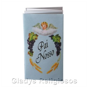 OS141401 - Oração Pai Nosso Sanfonada - 9x5cm