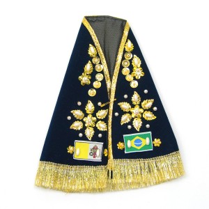 MT7805 - Manto de N. Sra. Aparecida - 18,5x14cm