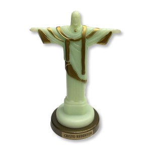 IM166183 - Imagem Cristo Redentor Acrílico Fosforescente - 12,5x9cm