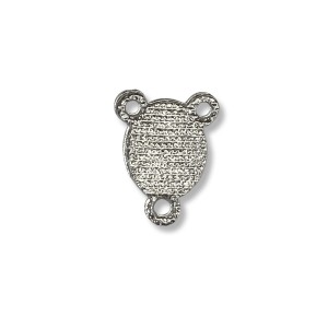 ET1670805P10 - Entremeio São Rafael Arcanjo Resinado c/ 10un. - 1,5x1,1cm