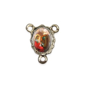 ET1671026P5 - Entremeio Santa Cecília Resinado c/ 5un. - 1,9x1,5cm