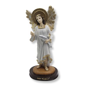IM1740805 - Imagem São Rafael Arcanjo Resina - 21x9,5cm