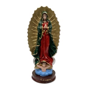 IM1740024 - Imagem N. Sra. de Guadalupe Resina - 21,5x9,5cm