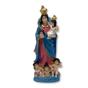 IM1720023 - Imagem N. Sra. da Cabeça Resina - 8x3cm