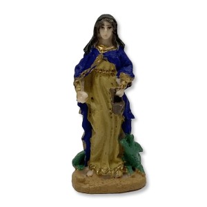 IM1720039 - Imagem Santa Marta Resina - 9x3cm