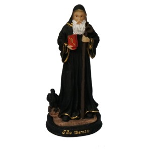 IM1730410 - Imagem São Bento Resina - 16x7cm