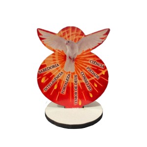 PD34001 - Pedestal Crisma MDF - 7x6,2cm