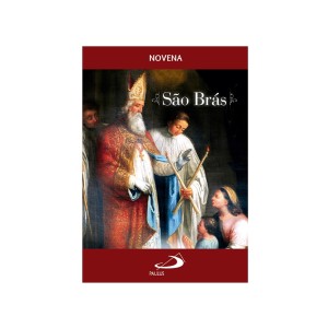 LI47230 - Novena São Brás - 13x9cm