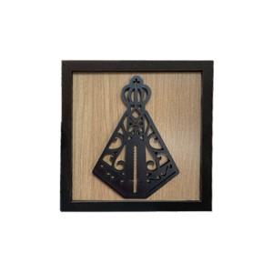 QD1981001  - Quadro N. Sra. Aparecida - 8,5x8,5cm