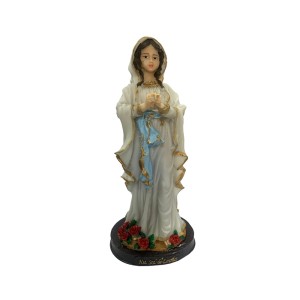 IM1740029 - Imagem N. Sra. De Lourdes Resina - 21x10cm