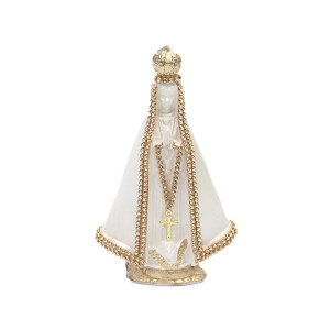 IM100108 - Imagem N. Sra. Aparecida c/ Strass - 14,5x8,5cm