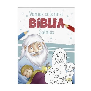 AT721082 - Vamos Colorir a Bíblia Salmos - 27x20cm
