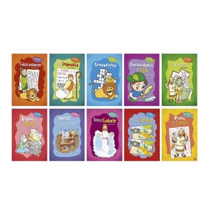 AT722225 - Kit Atividades Bíblicas c/ 10 Livros - 27x20cm