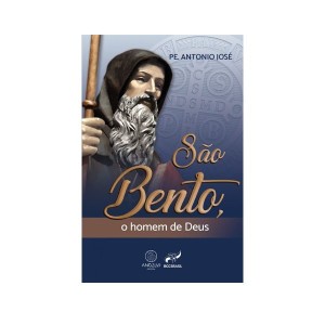 LI116352 - São Bento o Homem de Deus - 18x12cm