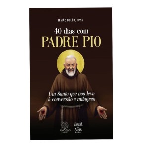 LI116550 - 40 Dias com Padre Pio - 21x14cm