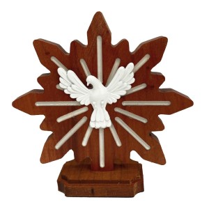 DF1980250 - Pedestal Divino Espírito Santo - 14,5x15cm