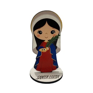 PE721110 - Pedestal Santa Luzia Infantil MDF - 9,8x5,5cm