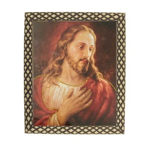 QD91461 - Quadro Jesus Cristo - 23x28cm