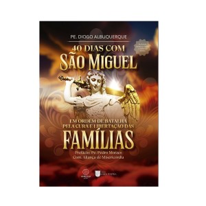 LI116555 - 40 Dias com São Miguel - 18x13cm