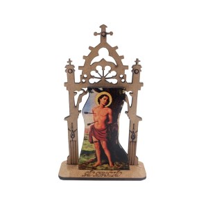 CP81463 - Capela São Sebastião MDF - 12,5x7,5cm