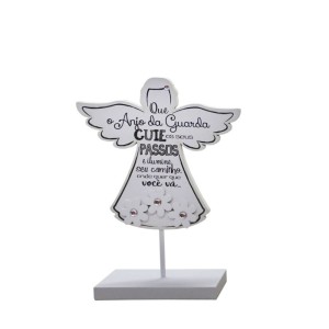 PE727000 - Pedestal Anjo da Guarda - 17,5x13cm