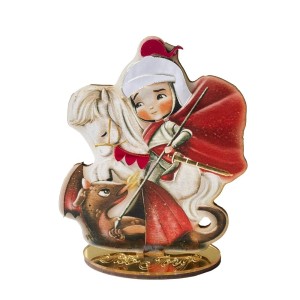 PE721770 - Pedestal São Jorge MDF - 12x10cm