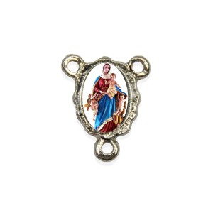 ET1671040P5 - Entremeio N. Sra Dos Anjos Resinado c/ 5un. - 1,9x1,5cm