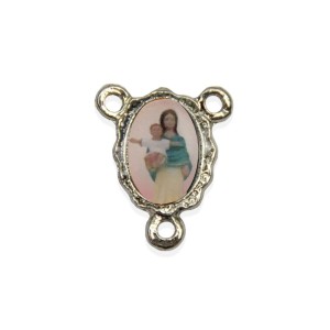 ET1671042P5 - Entremeio N. Sra Do Sorriso Resinado c/ 5un. - 1,9x1,5cm