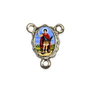 ET1671407P5 - Entremeio Santo Expedito Resinado c/ 5un. - 1,9x1,5cm