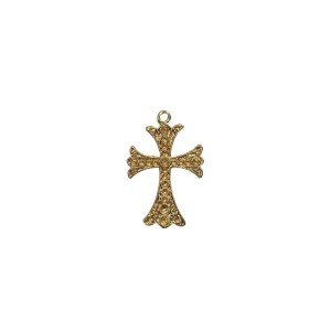CZ861011 - Cruz Metal Dourado - 4,8x3,1cm