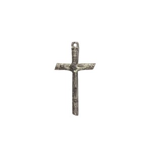 CZ861383P3 - Crucifixo Metal Níquel c/ 3un. - 5x2,7cm