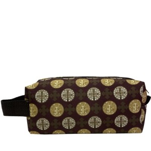 NE040750 - Necessaire Box Medalha de São Bento - 27x10cm