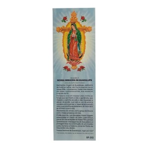 MP67107P50 - Marcador de Página N. Sra. De Guadalupe c/ 50un. - 15x5cm