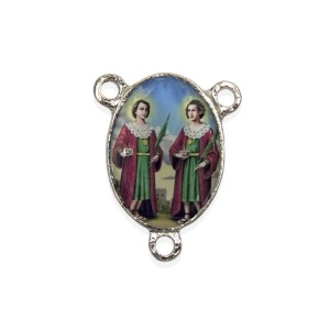 ET1680448P2 - Entremeio São Cosme e Damião Resinado c/ 2un. - 2,5x2cm
