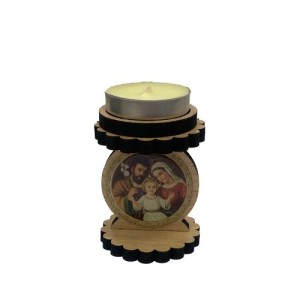 PV158650 - Porta Vela Sagrada Familia - 7,5x5cm