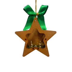 IM32812 - Adorno Presépio MDF - 11x11cm