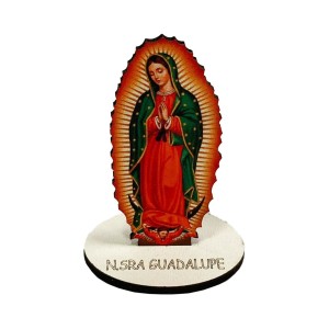 AO291017 - Pedestal N. Sra. De Guadalupe MDF - 8,5x5,2cm