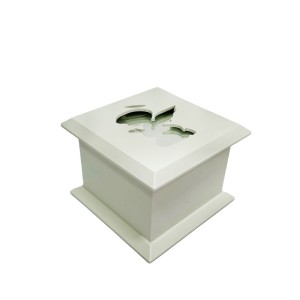 CXM75680 - Caixinha Acrílico Anjinho  - 9x6,5cm