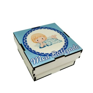 CXM75980 - Caixinha Anjinho MDF - 10x10cm