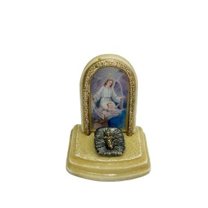 IM32019 - Pedestal Anjo da Guarda -7x6cm