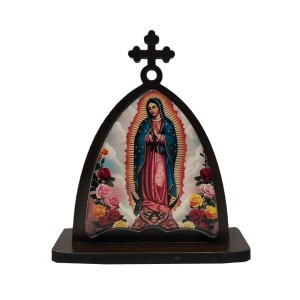 CP81905 - Capela N. Sra. De Guadalupe MDF Tabaco - 12,5x11cm
