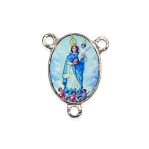 ET1680085P2 - Entremeio N. Sra. Da Cabeça Resinado c/ 2un. - 2,5x2cm