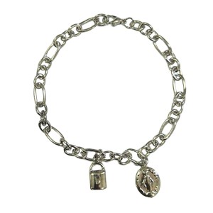 PU28230 - Pulseira N. Sra. Das Graças Cadeia de Consagração - 19cm