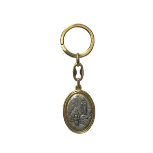 CH730808 - Chaveiro N. Sra. De Lourdes Italiano - 9x3cm 
