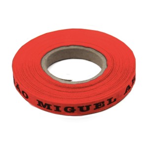 RF141222 - Rolo de Fita São Miguel Arcanjo Vermelho