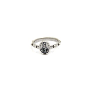 AN83200 - Dezena de Dedo N. Sra. De Fátima Metal - Tamanho Único 2,5x2,5cm
