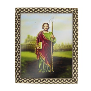 QD91425 - Quadro São Judas Tadeu - 23x28cm